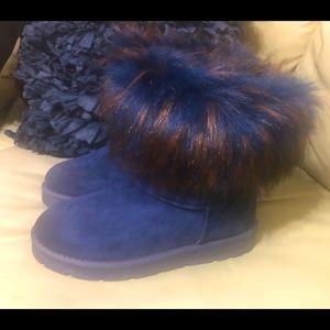 Faux Suede Boots
